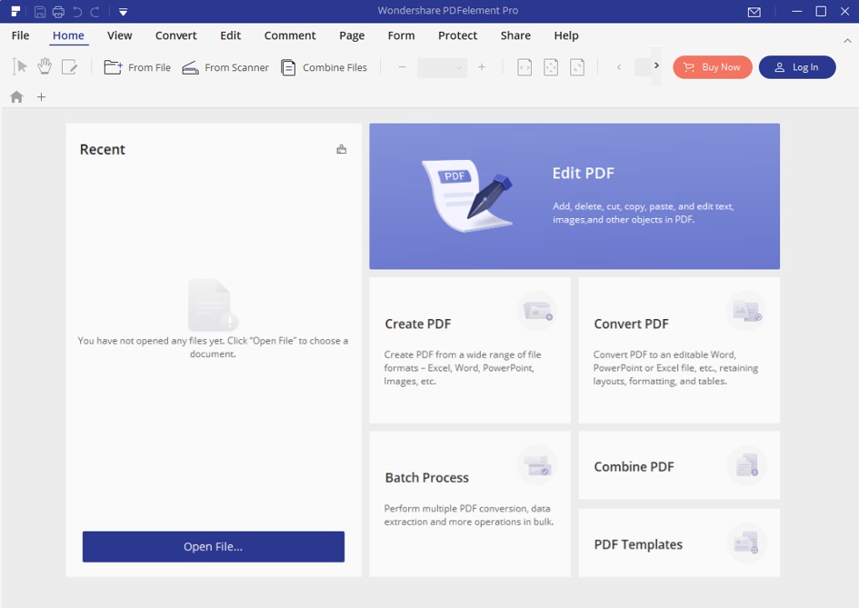 pdfelement homepage
