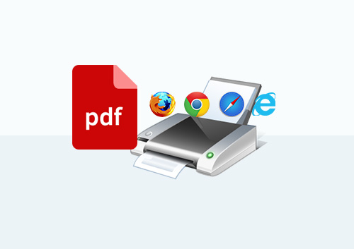 How to Print to PDF in Firefox, Chrome, IE, Safari
