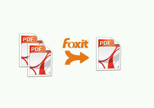 foxit pdf reader combine multiple pdf into one