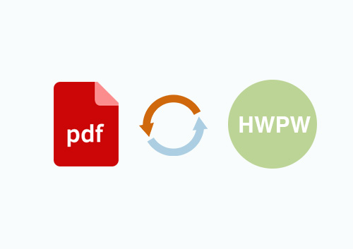 How to Convert PDF to HWPX File
