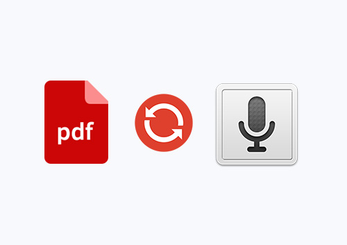 How to Convert PDF to Voice File