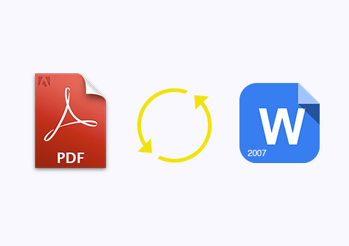 How to Convert PDF to Word 2007