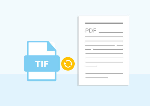 How to Convert TIF to PDF File