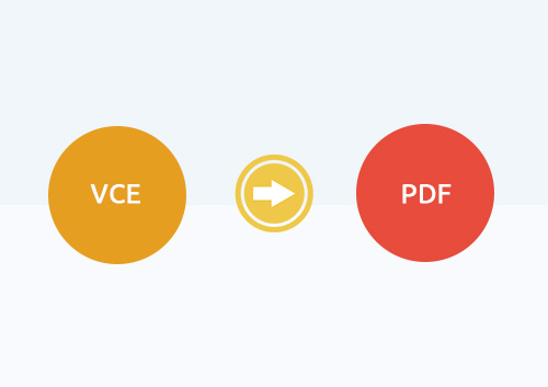 How to Change over VCE to PDF