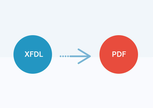 How to Convert XFDL to PDF