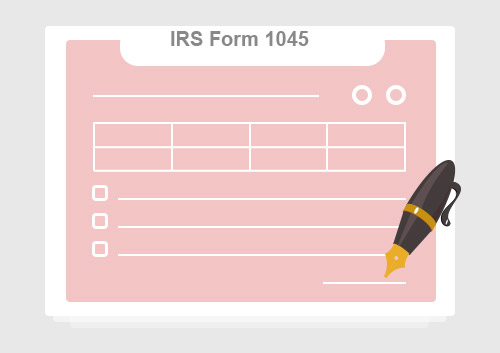 IRS Form 1045: Fill it as You Want