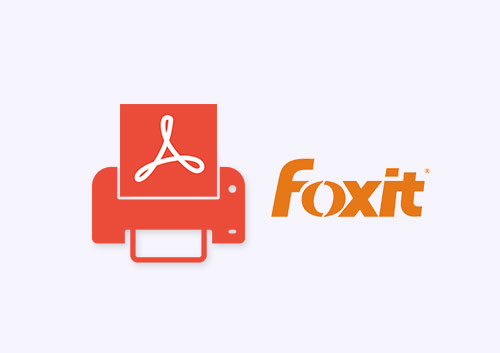 foxit printer install