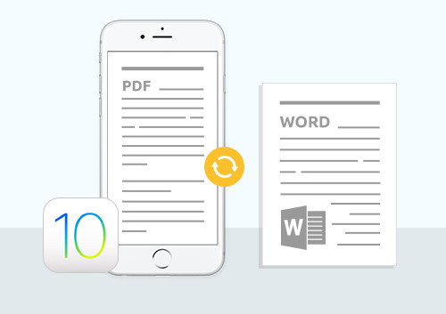 How to Convert PDF to Word on iOS 10/iPhone 7