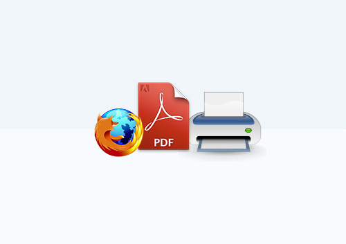 How to Print to PDF with Firefox