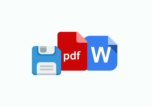 How to Save PDF as Word Document
