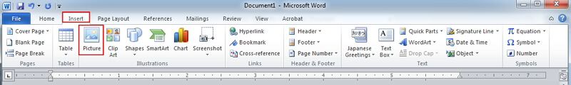 how to insert pdf into word document libre