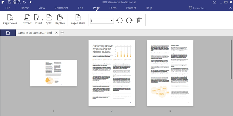 how to change pages document to pdf