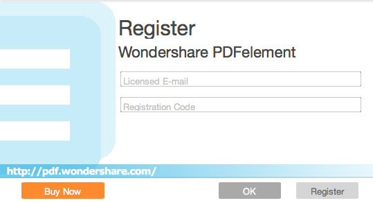 register wondershare pdfelement mac