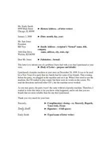 Formal letter pdf free download