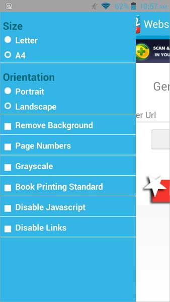 convert web to pdf app
