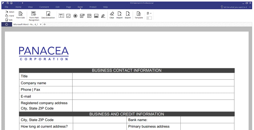 Convert pdf to fillable form mac