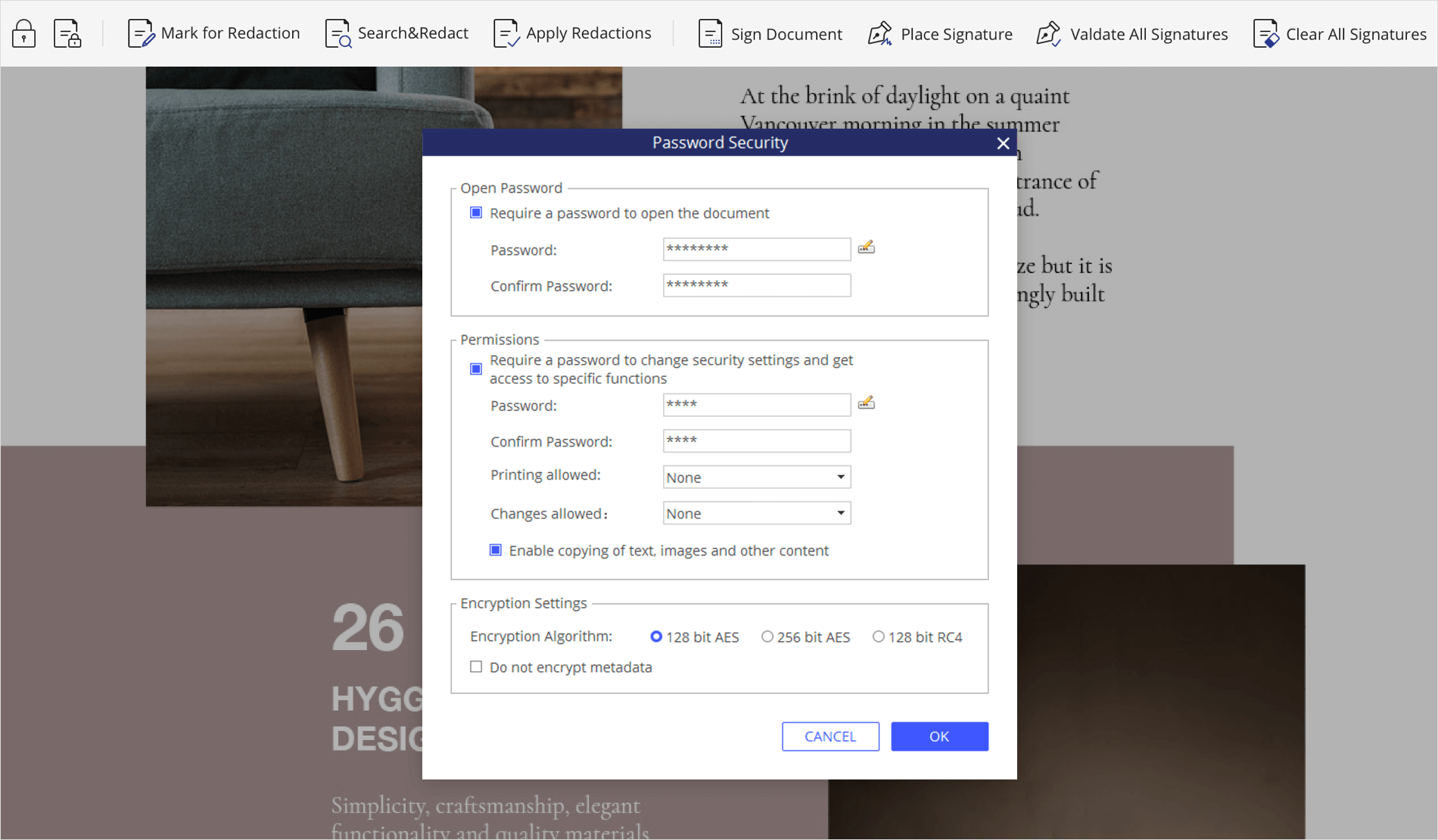 Passwords and Permissions