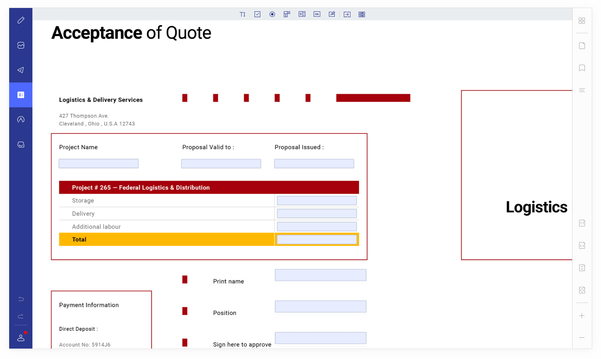 Edit Forms