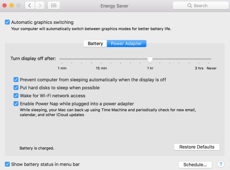fix macbook pro battery life probems on macos 10.14