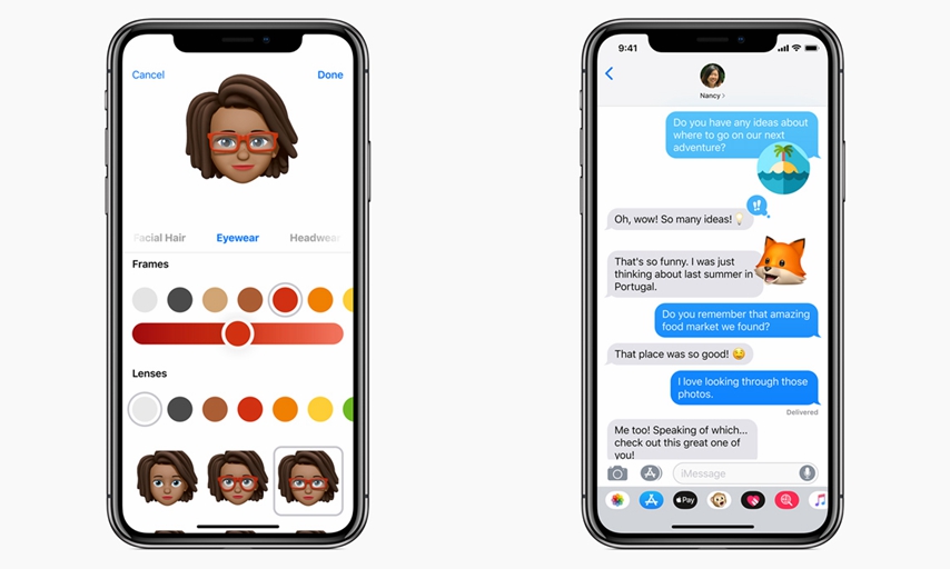 apple ios 12 animojis