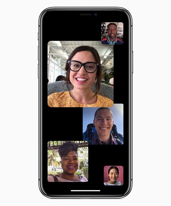 apple ios 12 group facetime