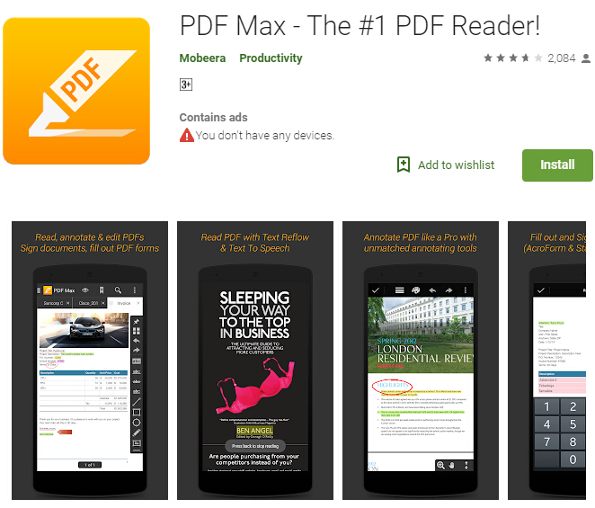 PDF Annotator 9.0.0.915 for android download