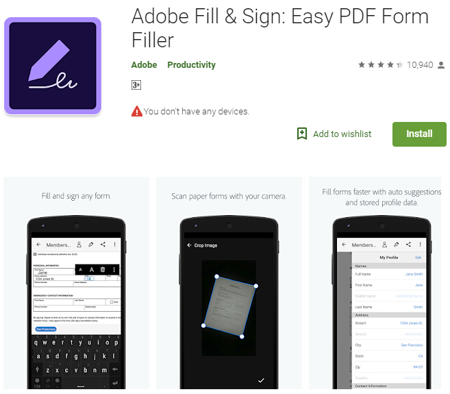 sunting pdf di android