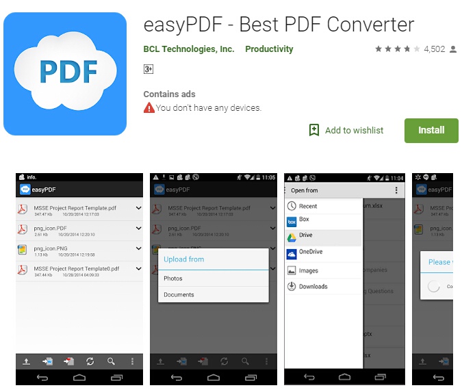 best app to read pdf in google