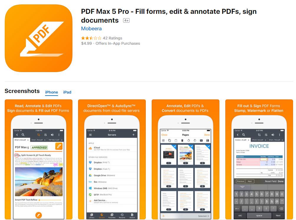 Top 6 Free Apps to Fill PDF Forms on iPhone