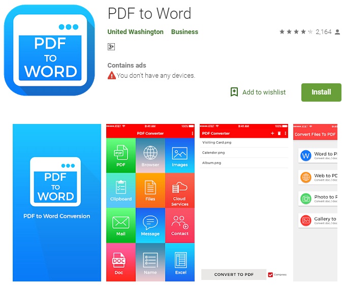 best android pdf creator