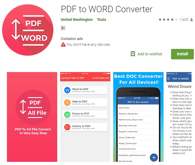 how-to-convert-pdf-to-word-2016-tutorial-youtube