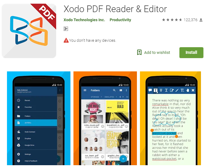 cara mengedit file pdf di android