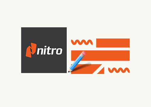 Hoe herzieje PDF in Nitro