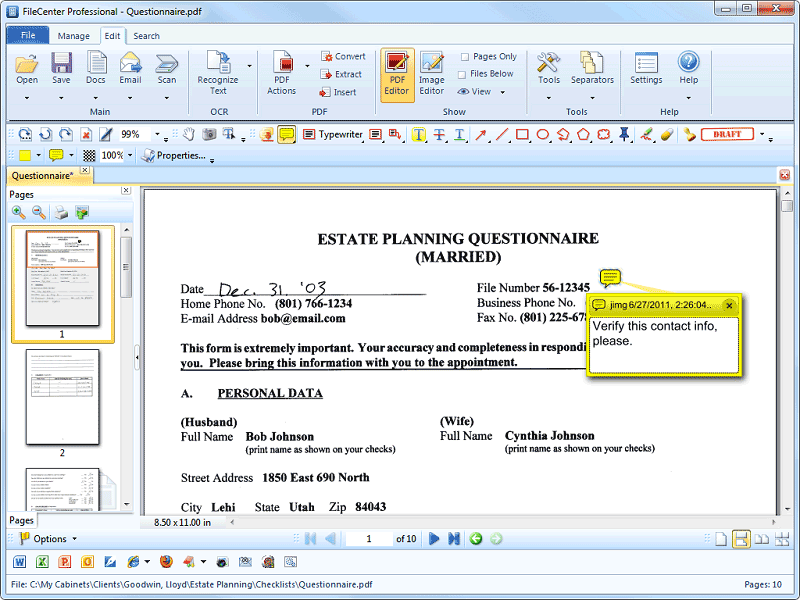 cloud document management