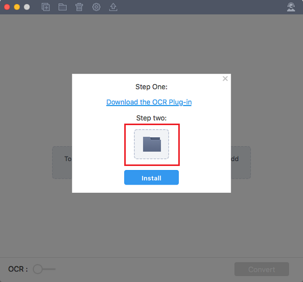 import ocr plugin