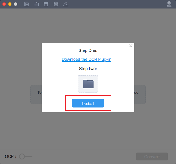 install ocr plugin