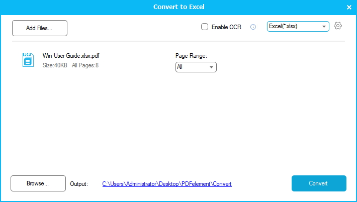 pdf to excel open source