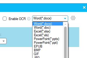 converting pdf to word in pdfelement
