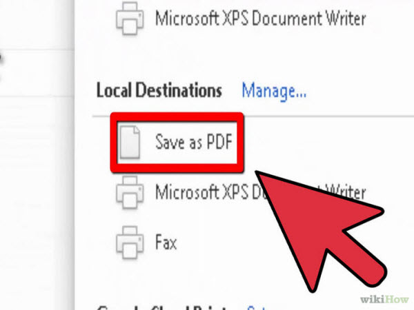 separate pdf with chrome 