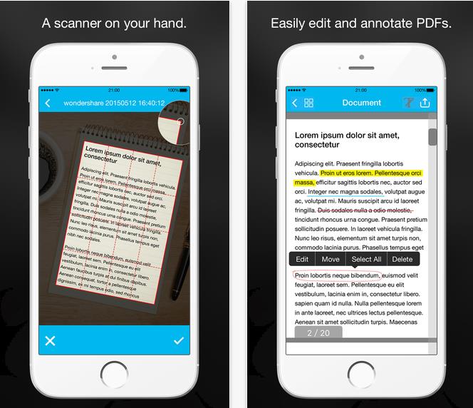 PDFelement fill out pdf on iphone