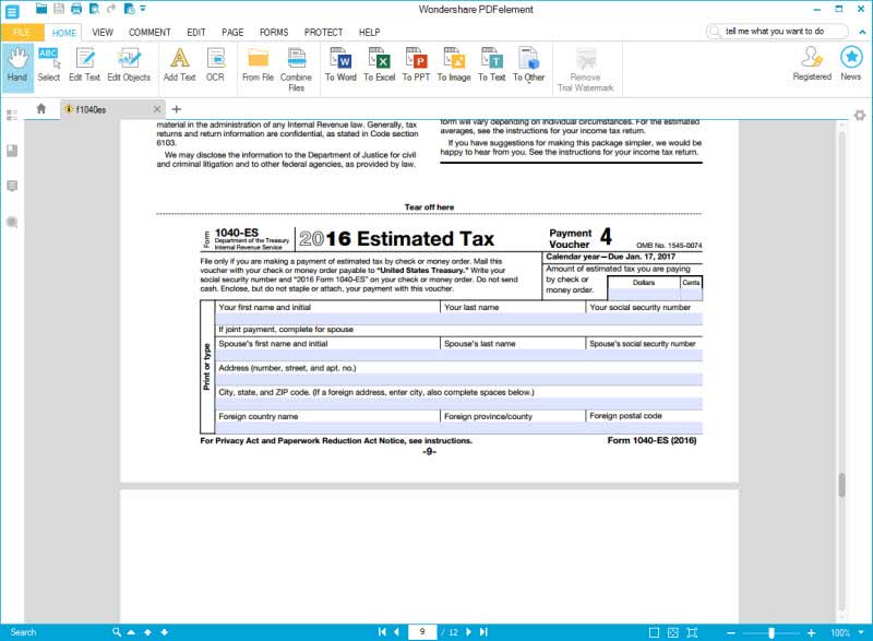 irs education expenses receipt format