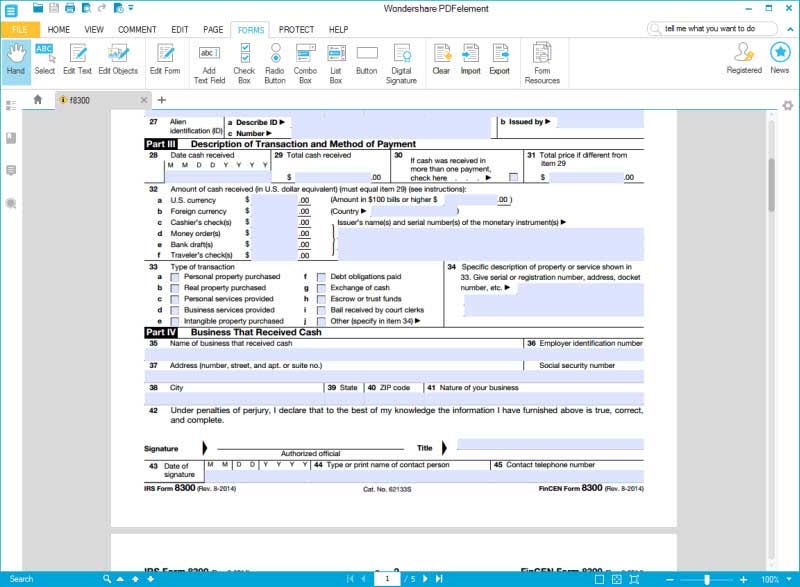 Irs 8300 Form 2024 Pdf - Danit Anneliese