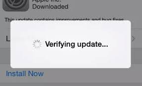 verifying update