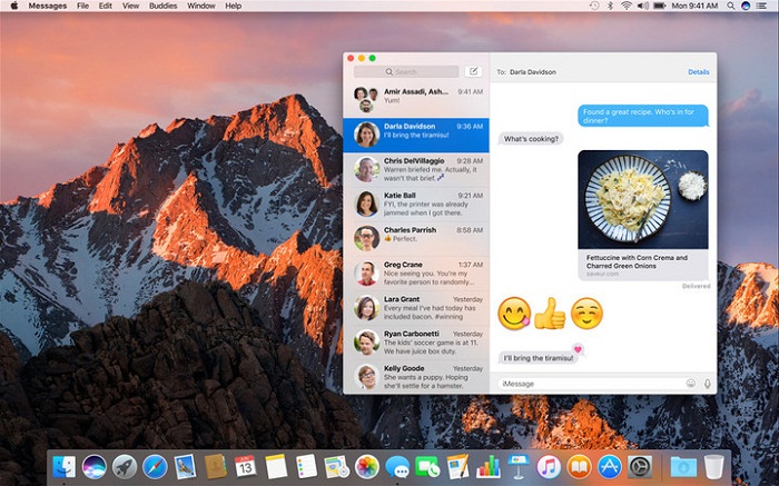 macos sierra features