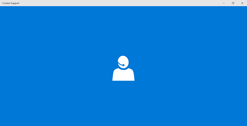 windows 10 contact support