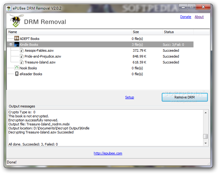 convert drm to epub