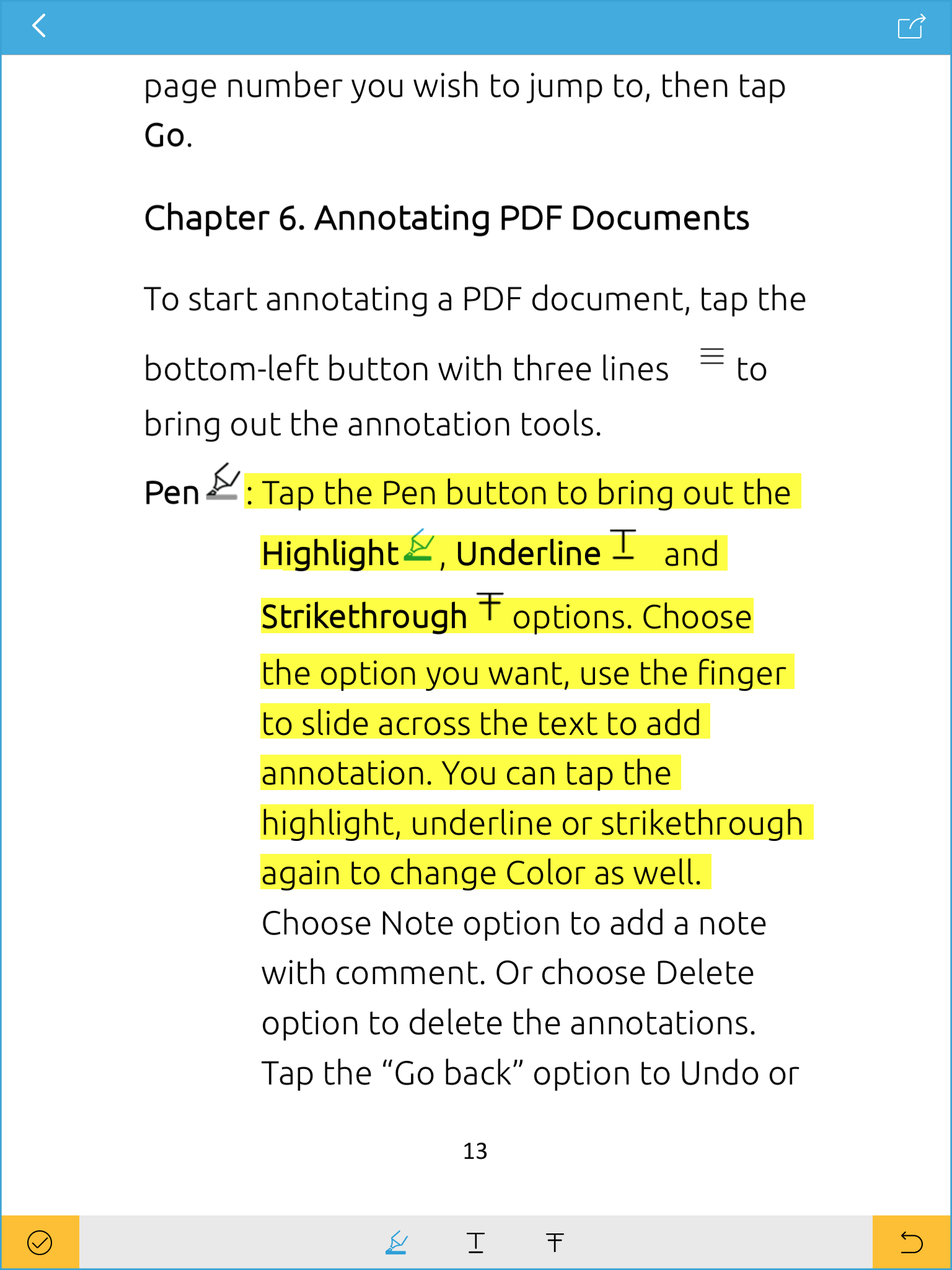 How to Make PDF annotation on iPad