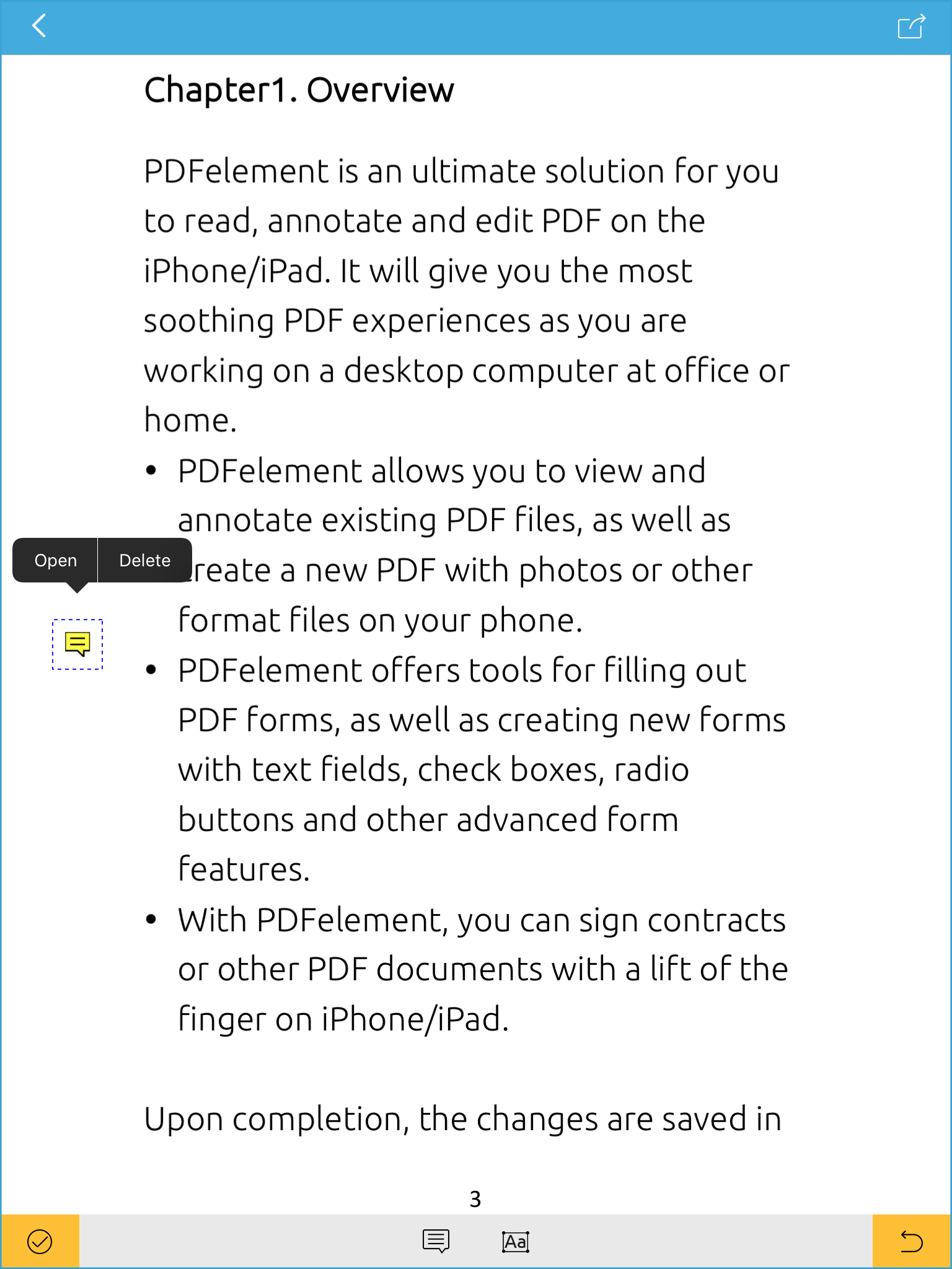 How to Markup PDF on iPad