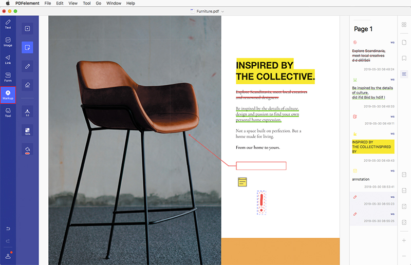 pdf markup mac