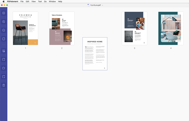 change page